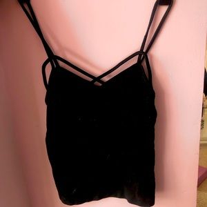 Vintage Brandy Melville Suzanne Black Tank